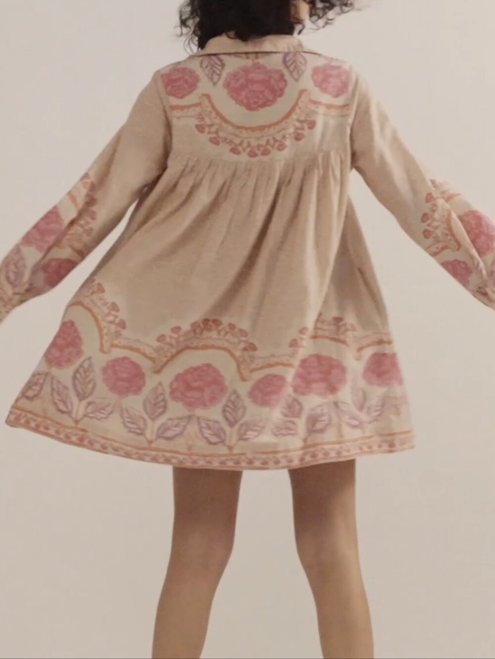 Free People Smell The Roses Pink XL Dress 🩷 - Picture 2 of 5